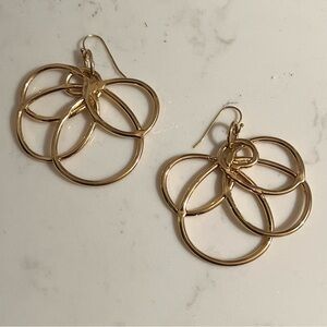 Gold-plated earrings